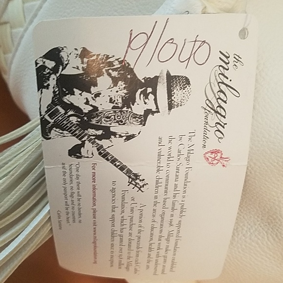 Carlos Santana White Interlude Tour Bag - Picture 4 of 8